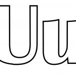 Classic Letter U Coloring Page | Free Printable Coloring Pages   Free Printable Letter U Coloring Pages