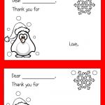 Color Your Own Printable Thank You Cards For Kids | Thrifty Thursday   Free Printable Color Your Own Cards