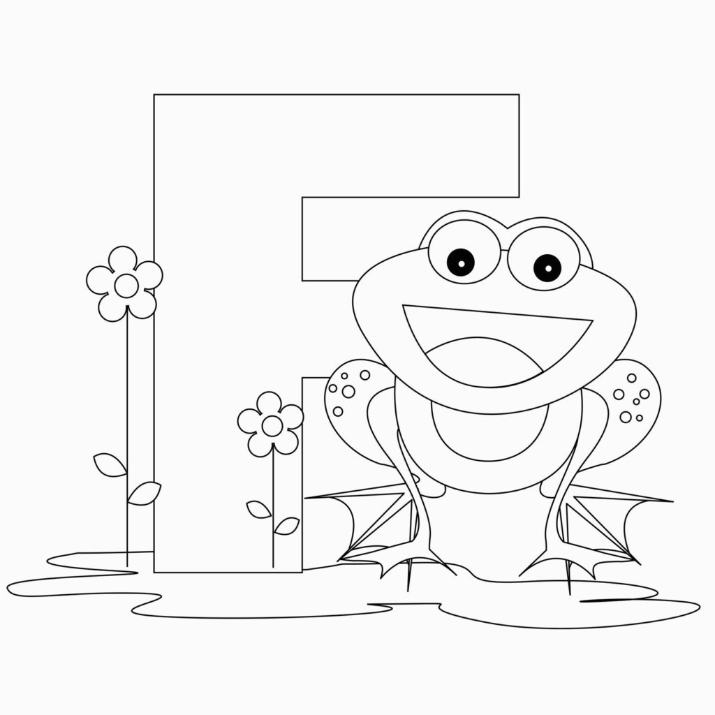 Coloring Book World ~ Free Coloring Pages With Animals Alphabet - Free Printable Animal Alphabet Letters