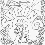 Coloring Book World ~ Spring Coloring Sheets Free Printable Lovely   Free Printable Spring Pictures To Color