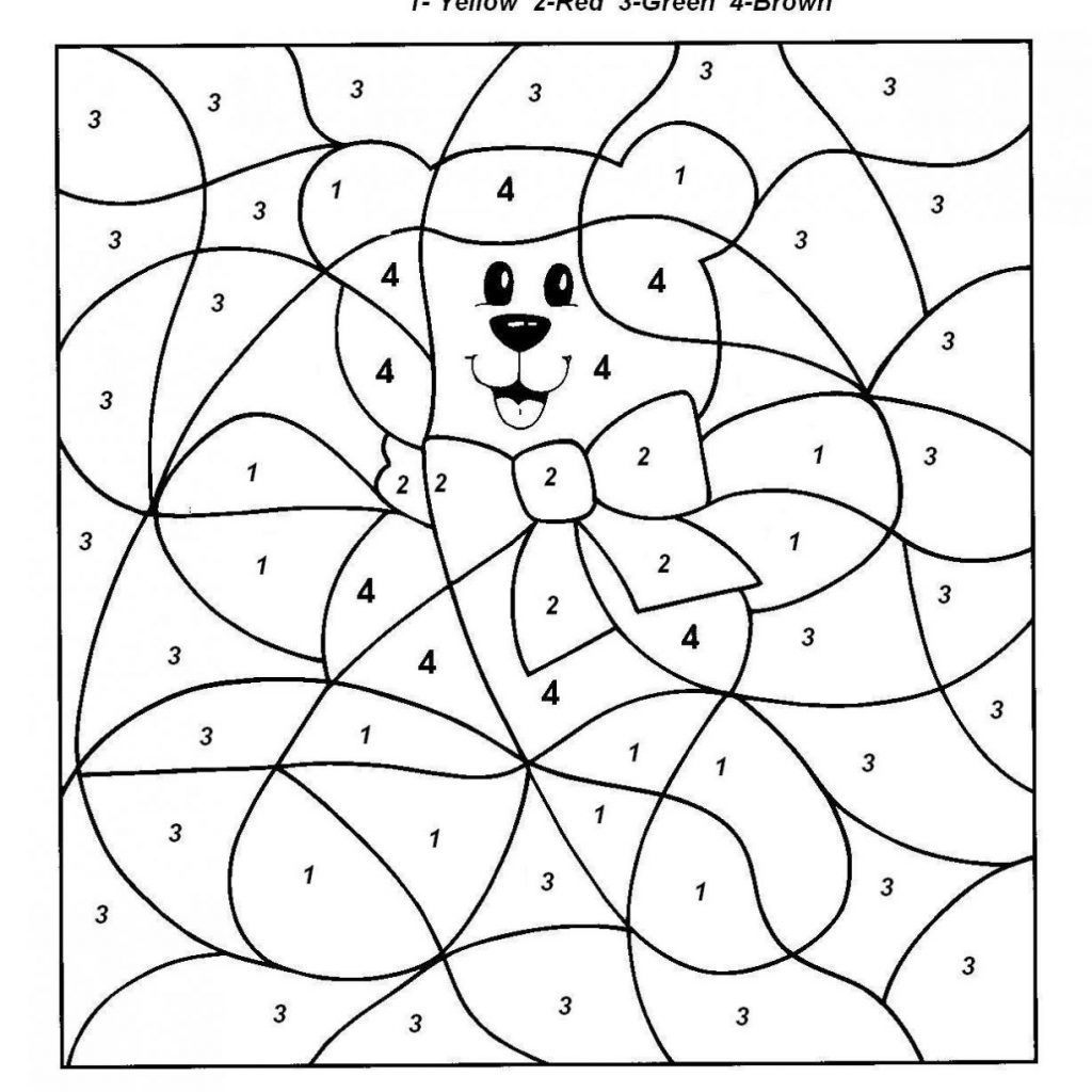 Coloring Book World ~ Tremendous Colornumber Coloring Pages Free - Free Printable Christmas Color By Number Coloring Pages