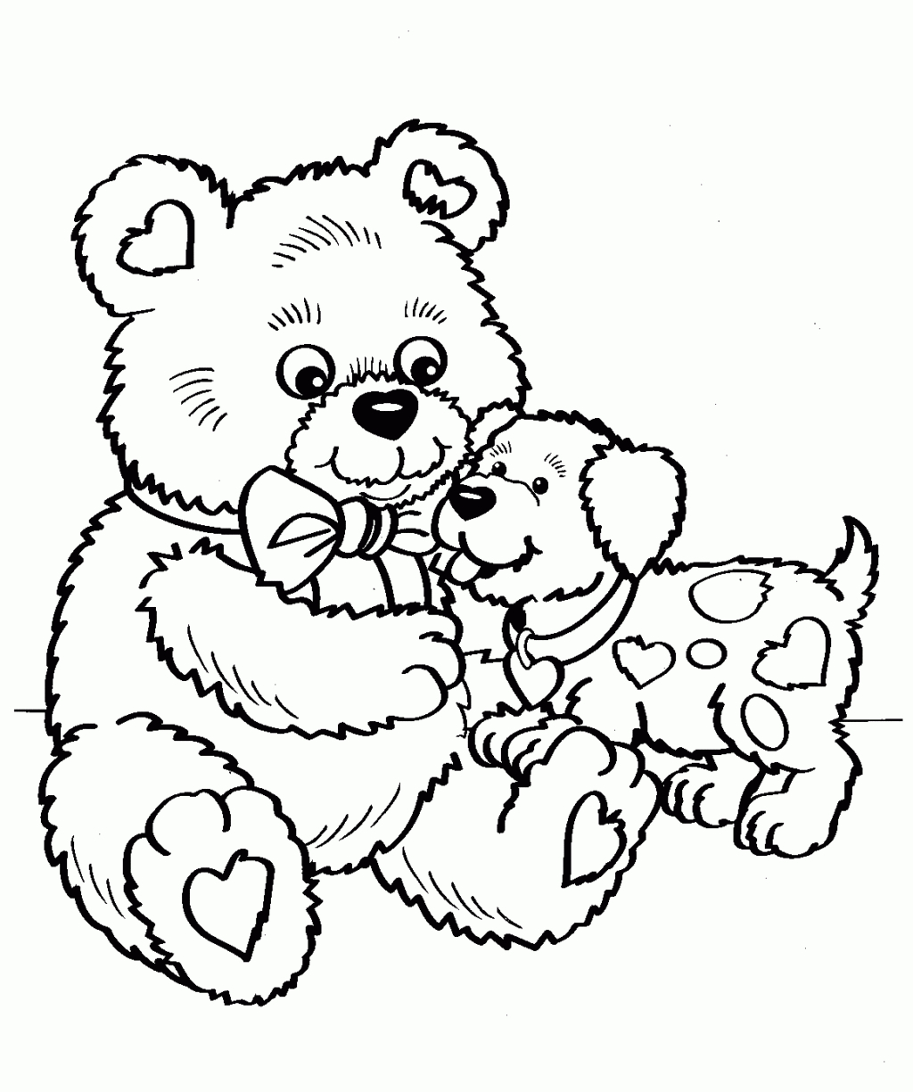 Coloring Book World ~ Valentines Coloringges For Kids Printable - Free Printable Disney Valentine Coloring Pages