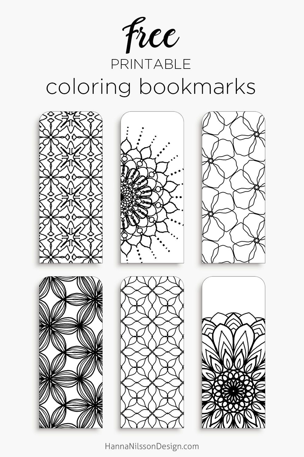 Coloring Bookmarks – Print, Color And Read | Bookmarks | Bookmark - Free Printable Bookmarks To Color