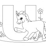 Coloring Page ~ Coloring Page Alphabet Pages Letter U Free Printable   Free Printable Letter U Coloring Pages