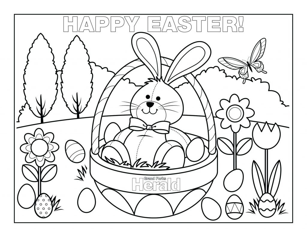 Coloring Page ~ Free Easter Coloring Pages Happiness Is Homemade And - Free Printable Easter Coloring Pages For Toddlers