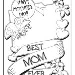 Coloring Page ~ Free Printable Mothers Day Colorings Cards Mothers   Free Printable Mothers Day Coloring Cards