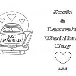 Coloring Page ~ Wedding Coloring Book Templates Aprilonthemarchco   Free Printable Personalized Wedding Coloring Book