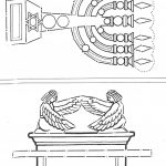 Coloring Pages Ark Of The Covenant And Lampstand From Tabernacle   Free Printable Pictures Of The Tabernacle
