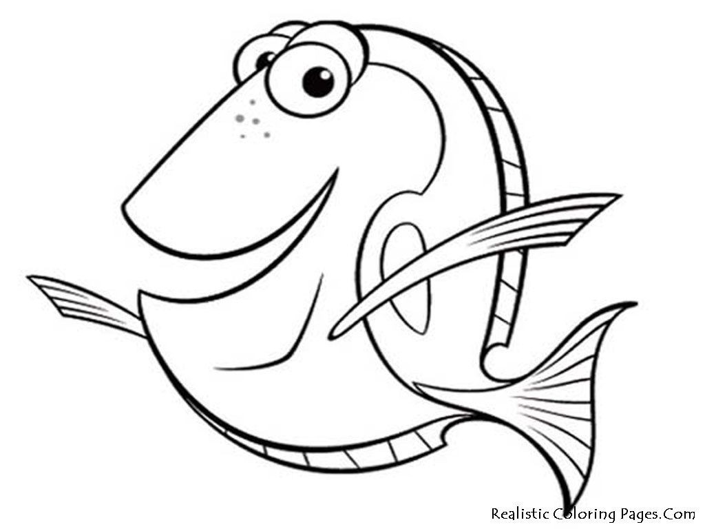 Coloring Pages: Free Printable Fish Coloring Kid Crafts Kindergarten - Free Printable Fish Coloring Pages