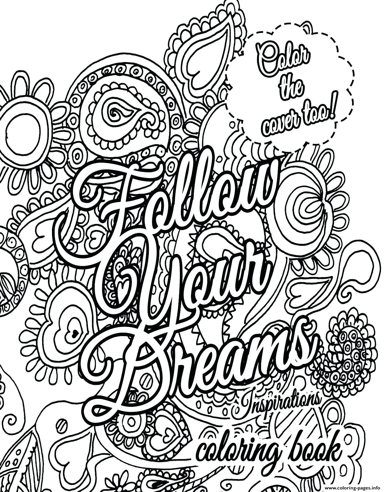Coloring Pages Quotes - Line Coloring Pages Awesome Free Printable - Free Printable Quote Coloring Pages For Adults