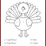 Colornumber Cornucopia | Craft Ideas | Thanksgiving Activities   Free Printable Thanksgiving Worksheets For Middle School