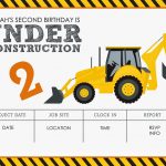 Construction Themed Birthday Party Free Printables | Jacqueline   Free Printable Construction Invitations