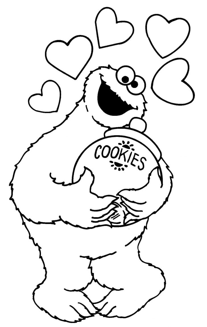 Free Printable Sesame Street Coloring Pages