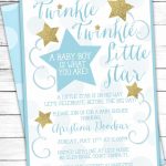 Cool How To Create Twinkle Twinkle Little Star Baby Shower   Free Printable Twinkle Twinkle Little Star Baby Shower Invitations