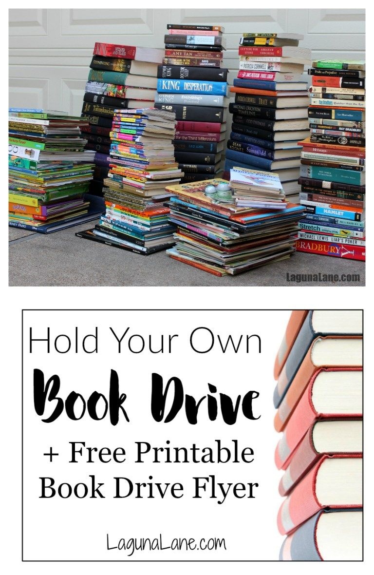Create Your Own Book Drive + Free Flyer Printable! | Classroom Ideas - Create Your Own Free Printable Flyers