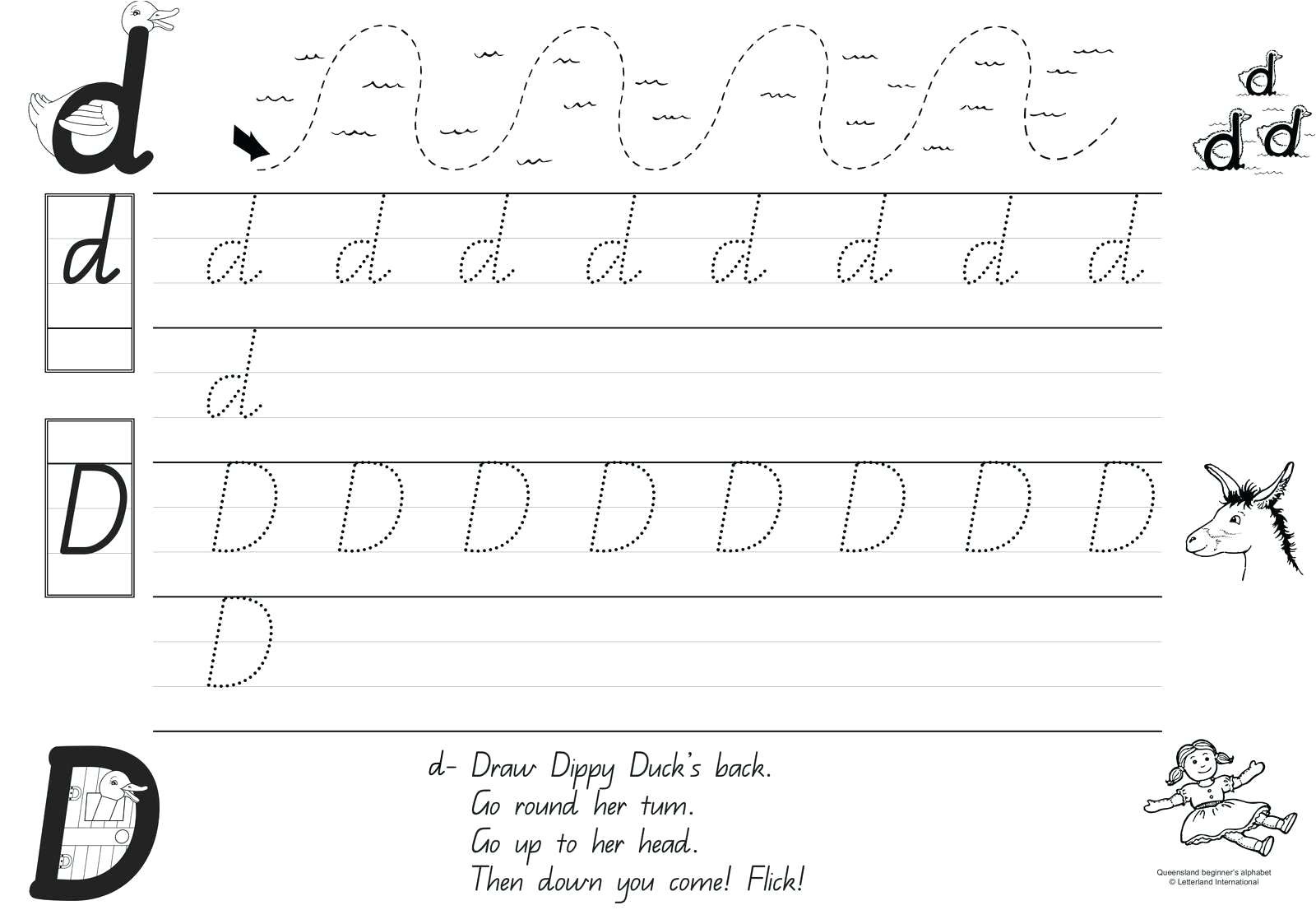 Cursive Chart Free Printable Alphabet Handwriting Practice Sheets - Free Printable Cursive Alphabet