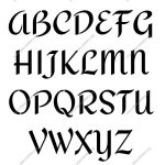 Custom Made Stencils Online | Page 91 | Stencil Letters Org | Fonts   Online Letter Stencils Free Printable