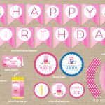 Custom Peppa Pig Birthday Party Printables / Banner / Cupcake | Etsy   Peppa Pig Birthday Banner Printable Free