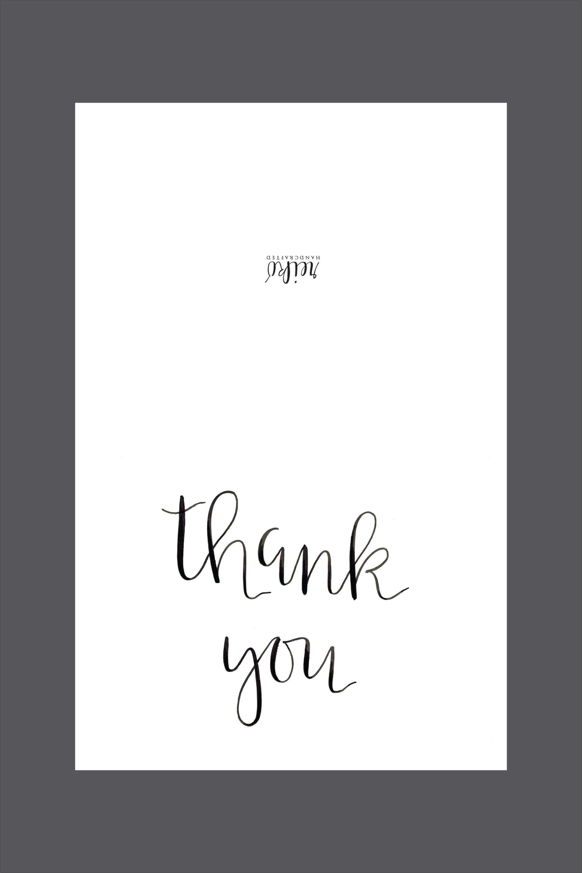 Custom, Specialty Sugar Cookies And Pastries :: Hot Hands Bakery - Free Printable Custom Thank You Cards