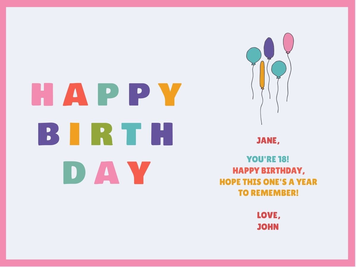 Customize Our Birthday Card Templates - Hundreds To Choose From - Create Greeting Cards Online Free Printable
