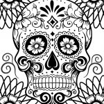 Day Of The Dead Coloring Pages Free Printable Day Of The Dead   Free Printable Day Of The Dead Coloring Pages