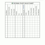 Decimal Place Value Chart   Free Printable Hundreds Grid