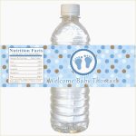 Design Your Own Water Bottle Labels Free Inspirational Baby Shower   Free Printable Baby Shower Labels For Bottled Water