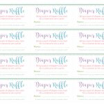 Diaper Raffle Tickets: The Highly Effective Strategy To Getting More   Diaper Raffle Template Free Printable