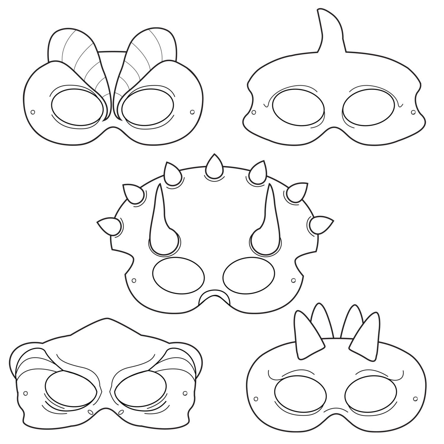 Free Printable Lizard Mask Free Printable