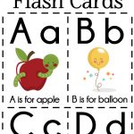 Diy Alphabet Flash Cards Free Printable | Plays | Preschool Learning   Free Printable Alphabet Letters For Display