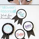 Diy Halloween Costume Award Ribbons (+ Free Printable | Free   Free Printable Halloween Award Certificates