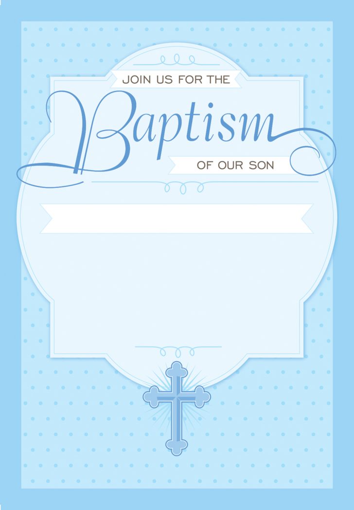 Free Printable Baptism Invitations