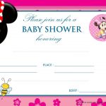 Download Free Printable Mickey Mouse Baby Shower Invitation | Free   Free Printable Minnie Mouse Baby Shower Invitations