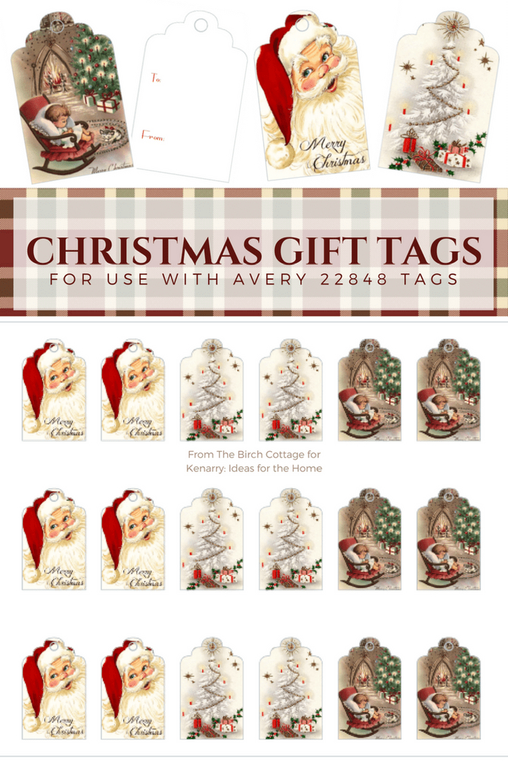 Download Free Printable Vintage Christmas Gift Tags For Holiday - Free Printable Vintage Christmas Tags For Gifts