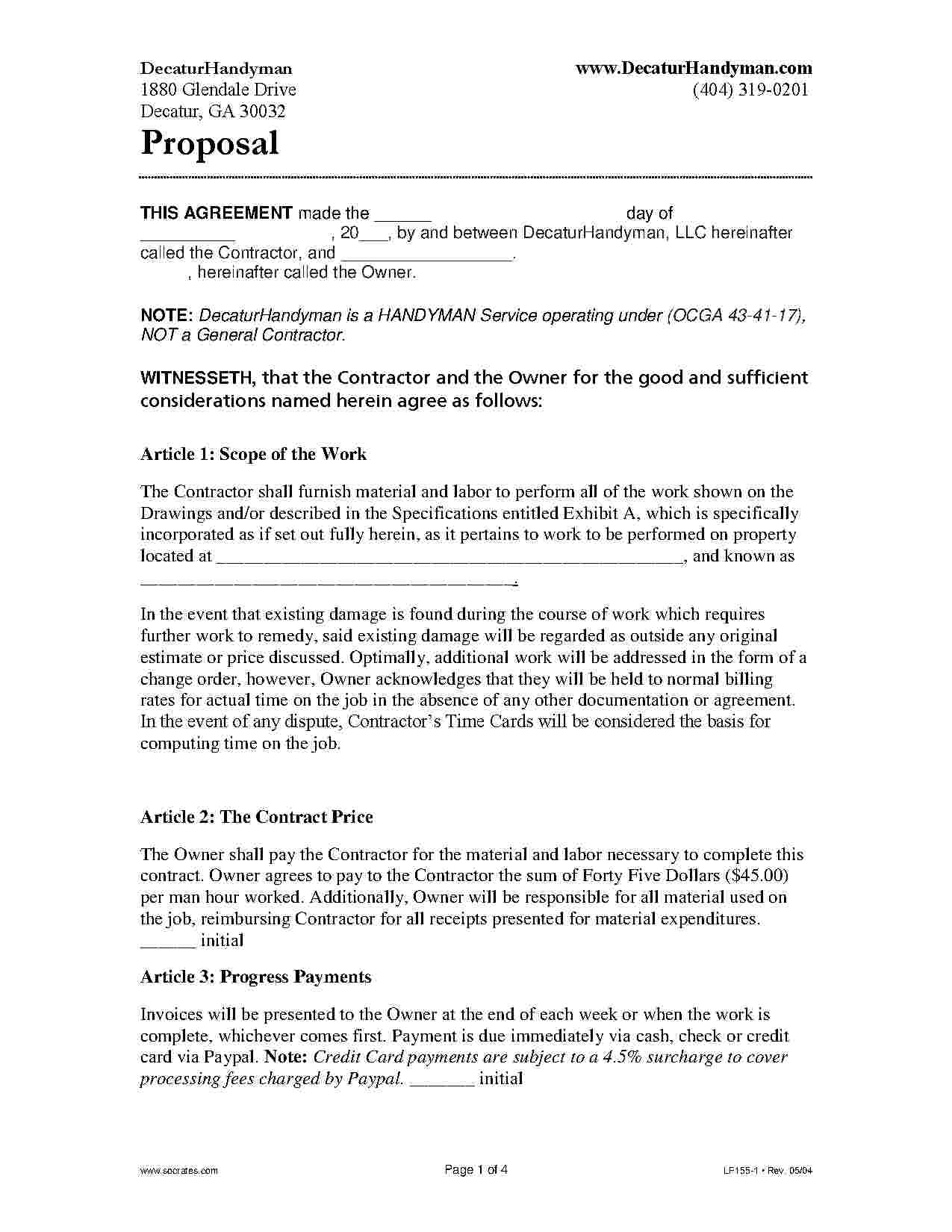 free-printable-contractor-bid-forms-free-printable-contractor-proposal