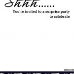 Download Now Free Adult Birthday Invitations | Bagvania Invitation   Free Printable Surprise Party Invitations