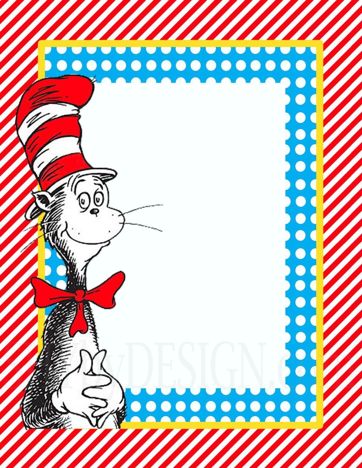 Dr Seuss Free Printable Templates Free Printable