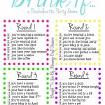 Drink If… A Bachelorette Party Game {Free Printable} (Mommys's   Free Printable Women&#039;s Party Games