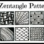 Easy  20 Zentangle Patterns For Beginners   Youtube   Free Printable Zentangle Templates