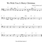 Easy Cello Music For Beginners   Google Search | Chello | Viola   Trombone Christmas Sheet Music Free Printable