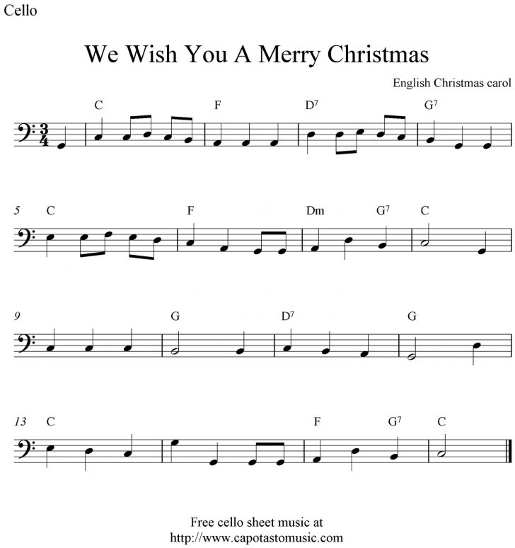 Trombone Christmas Sheet Music Free Printable