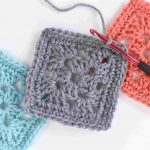 Easy Granny Square Crochet Pattern   Free Printable Crochet Granny Square Patterns