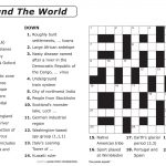 Easy Printable Crossword Puzzles | Elder Care & Dementia Care   Free Printable Crossword Puzzle Maker With Answer Key