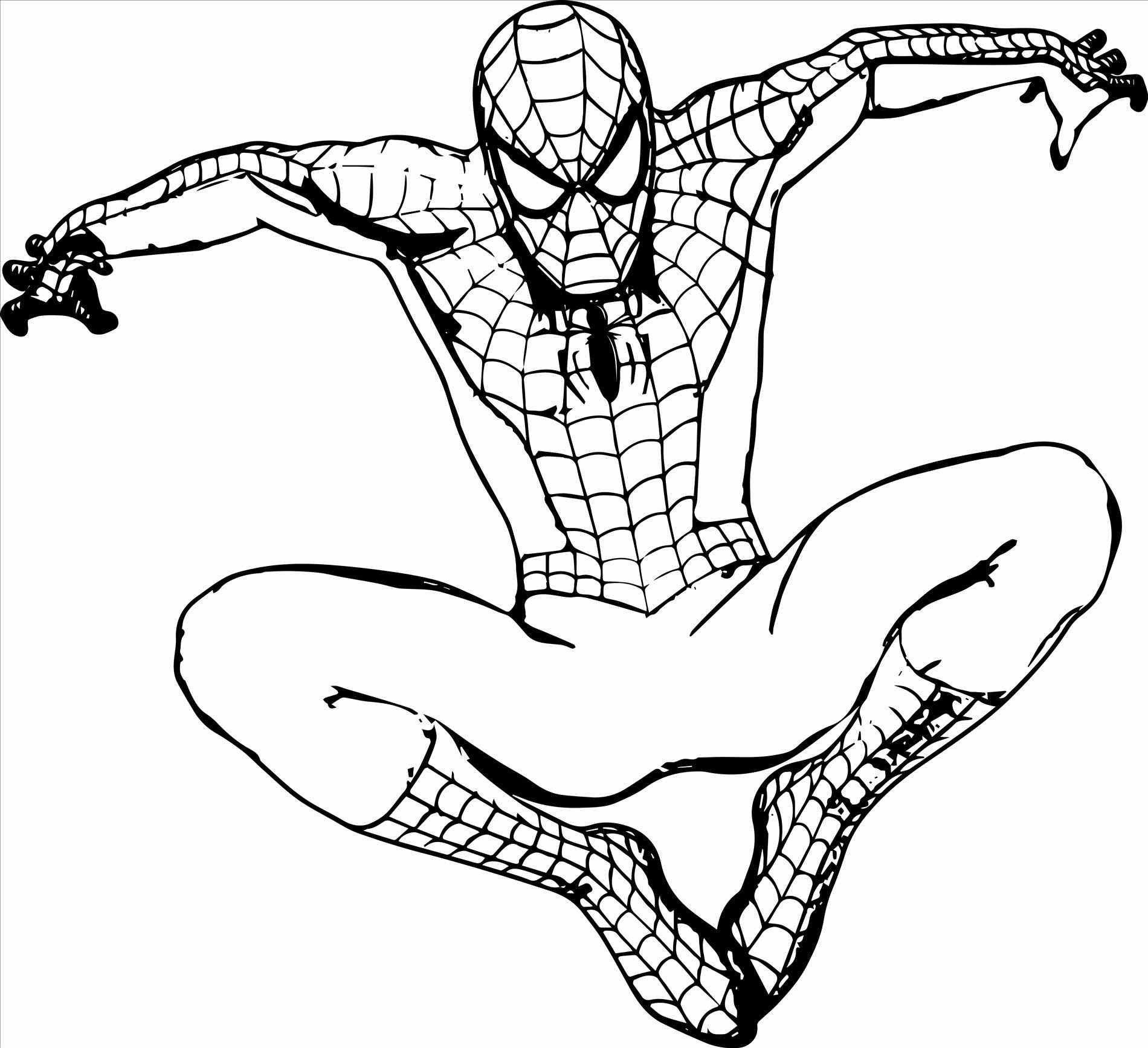 Easy Spiderman Pictures To Draw Free Printable Spiderman Coloring - Free Printable Spiderman Coloring Pages