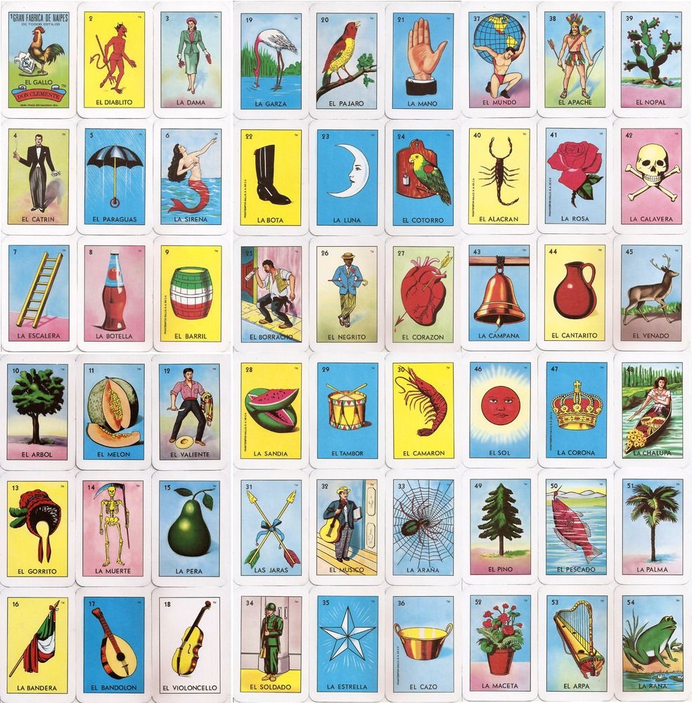 Lorteria Cards Free Printable