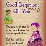 Elf Certificate: Award For Good Behaviour All Year | Rooftop Post   Good Behaviour Certificates Free Printable