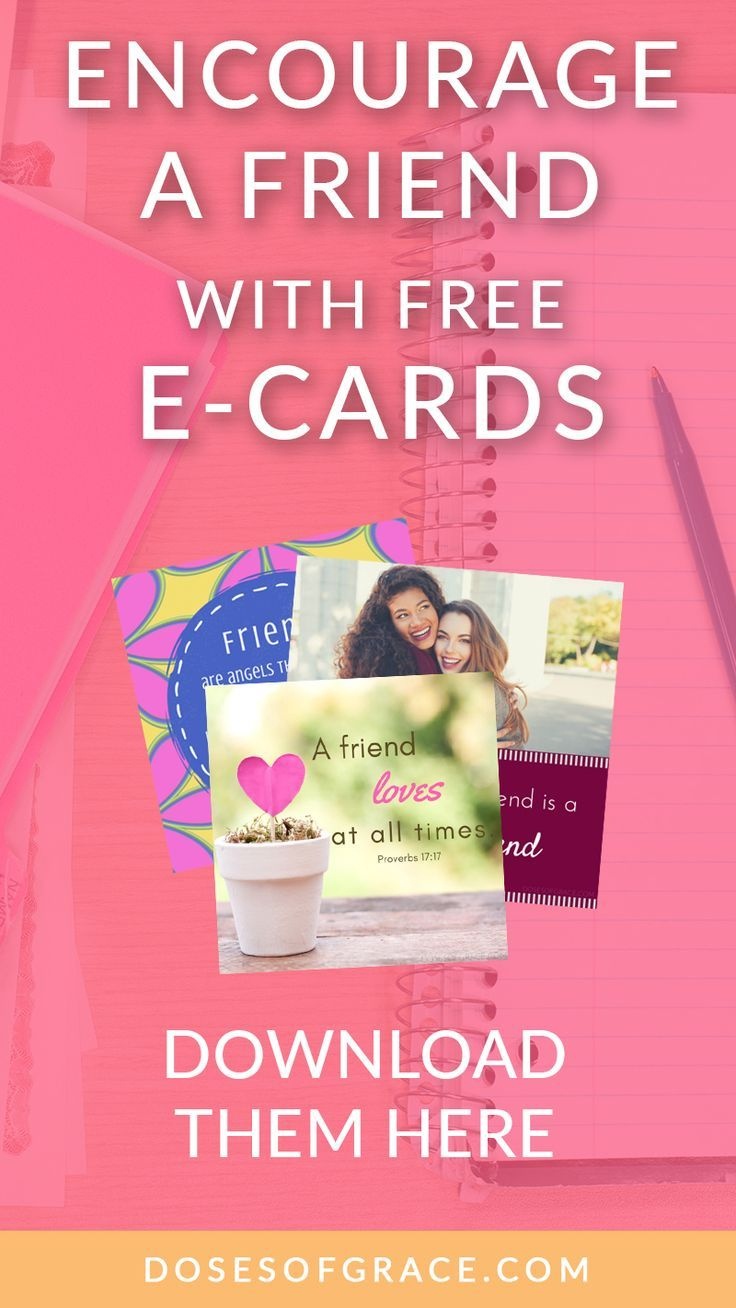 Encourage A Friend With These Free Ecards | Journal Ideas - Free Printable Christian Cards Online