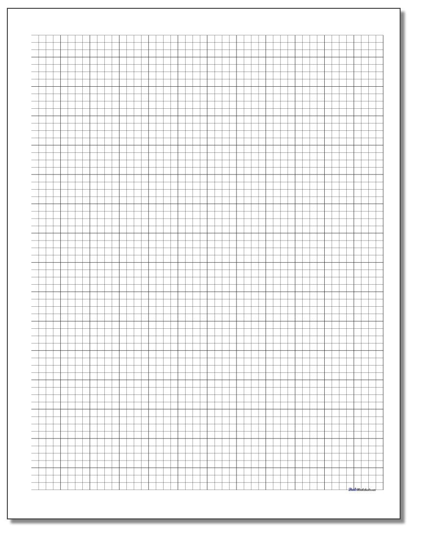 Engineering Graph Paper - Free Printable Graph Paper For Elementary Students