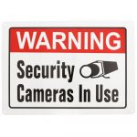 Everbilt 10 In. X 14 In. Security Cameras In Use Sign 31104   The   Printable Video Surveillance Signs Free