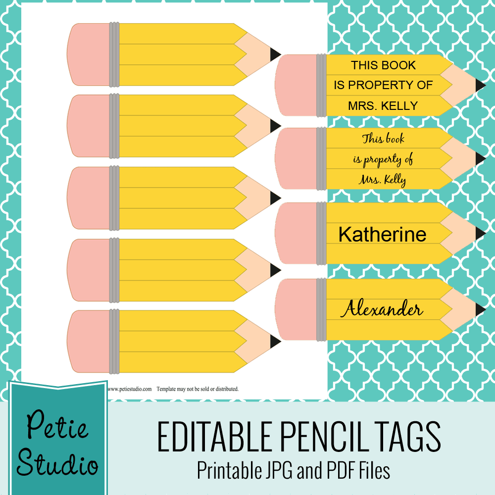 Desk Name Tags For Students Printable